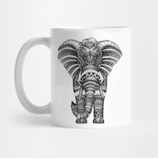 elephant with aztec pattern Mug